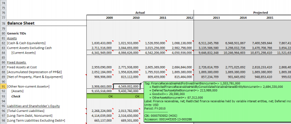Composite user-defined metric